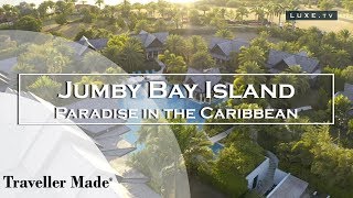 Jumby Bay Island  A paradise setting in the heart of the Caribbean  LUXETV [upl. by Trakas]