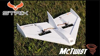 STRIX McTwist Twin Motor Flat Foam Plane [upl. by Annoyk934]