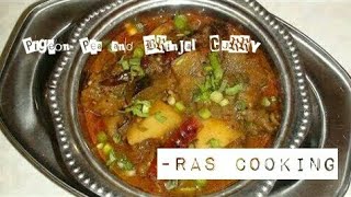 Tuvar Baigan ki Sabji  Pigeon Pea and Brinjal curry  Liva Tuvar toover ringan nu shak  Hindi [upl. by Chrissie]