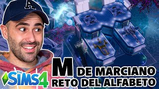 RETO del ALFABETO Letra M de Marciano 👽  Los Sims 4 🏠 [upl. by Aneeuqal318]