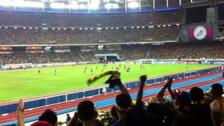 Malaysia vs Indonesia AFF Suzuki Cup 2012 [upl. by Natanhoj]