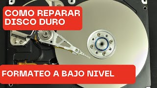 Como FORMATEAR Disco Duro a BAJO NIVEL [upl. by Arleta]