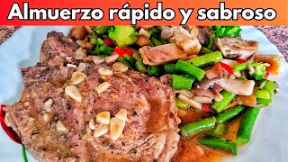 Chuletas de cerdo tiernas y sabrosas receta FÁCIL [upl. by Ecnedac613]