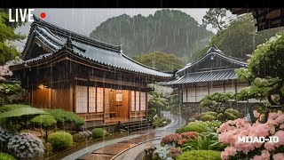 RAIN FEAT Relaxing Bamboo Flute and Erhu Music Selection [upl. by Barthelemy99]