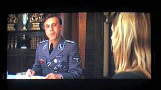 Inglourious Basterds awkward moment EDITED [upl. by Michael]