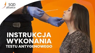 Instrukcja wykonania testu antygenowego [upl. by Elstan]