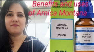 Benefits and uses of Arnica Montana 20030 symptoms of Arnica Montana [upl. by Inavoj]