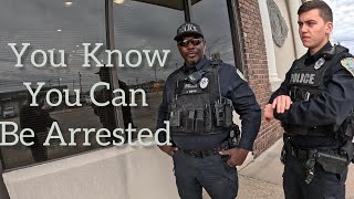 Bank Manager Hates the Constitution firstvlog police [upl. by Narol879]