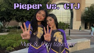 PIEPER VS CTJ Mya amp Izzy takeover [upl. by Rednaskela]