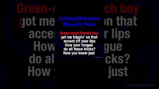 LISA Moonlit Floor Karaoke Version Lyrics [upl. by Day]