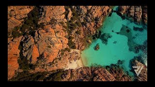 Sentiero Cala Coticcio SARDEGNA GoPro Positive Vibes Trails with Relaxing Music By FJK [upl. by Leanna]