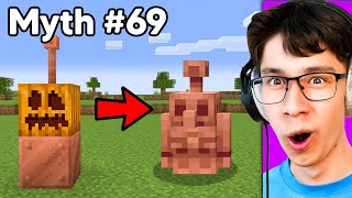 Busting 100 Minecraft Myths Only in Education Edition [upl. by Tish1]