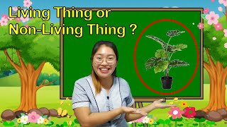 Learning with Teacher Ammie Living Things and Non Living Things [upl. by Aziza639]