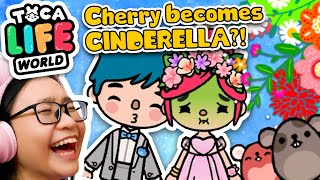 Toca Life World  Cherry is CINDERELLA [upl. by Hafirahs207]