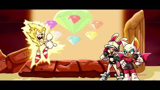 Chaos ft Fleetway Skarlet amp Rouge The Bat [upl. by Archy]