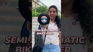 SemiAutomatic Bike Cover  The MustHave Accessory for Every Bike Owner [upl. by Eceinaj]