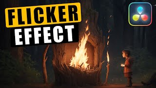 How to do FLICKER Effect in Davinci Resolve [upl. by Romeu]