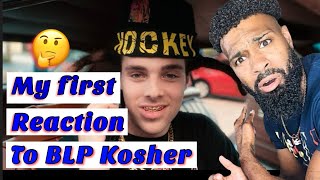 MY FIRST REACTION TO KOSHER  BLP Kosher  Special K Official Music Video [upl. by Kirre]