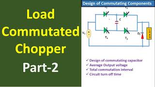 Design of Load Commutated Chopper with Derivations [upl. by Una]