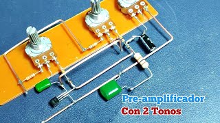 Super Preamplificador Con 2 TONOS [upl. by Ahsenek]