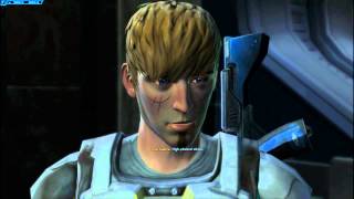 SWTOR Bounty Hunter  To Walk in Dark Places Story Mission [upl. by Ellinet]