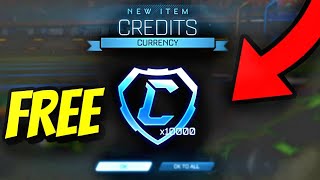 How To Get Free Rocket League Credits [upl. by Liv]