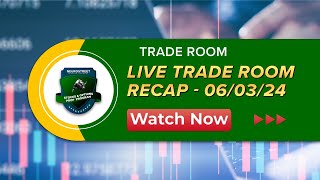 Stocks Trade Room Recap  Week of June 03  90 Win Rate [upl. by Carleton]