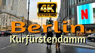 Walking the Iconic Kurfürstendamm  Berlins Premier Shopping and Cultural Boulevard 🇩🇪 4K [upl. by Rebmit383]