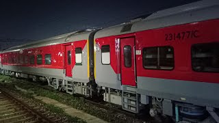 2 HUMSAFAR vs SHATABDI EXPRESS  DANGEROUS 130 KMPH OVER NIGHT TRAIN COMPLIANTION train railway [upl. by Uttica]