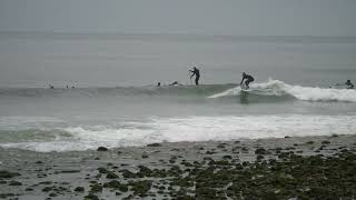 Surfer at Topanga Beach CA [upl. by Honniball]