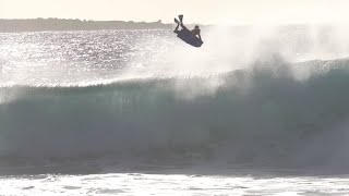 Jeff amp Dave Hubbard Bodyboard Big Honolua Bay 2021 [upl. by Enilorac909]