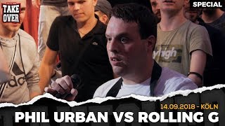 Rolling G vs Phil Urban  Surprise AcapellaMatch  TopTier Takeover [upl. by Ellecram44]