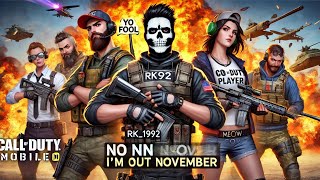 NNN［EP48］｜Call of Duty：Mobile｜Squad Gameplay｜Battle Royale｜CODM｜決勝時刻手遊｜遊戲實況｜20241101 [upl. by Liuka]