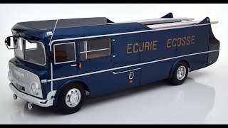 Modelissimo CMR Commer TS3 Team Transporter Ecurie Ecosse 1959 118 [upl. by Ettennil]