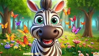 Zebra Song For Kids  Artful Animations [upl. by Rowley]