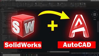 SolidWorks File to AutoCAD File  3 Different Methods [upl. by Dich414]