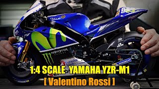 SUPERBIKEDeagostini MotoGP Valentino Rossi YAMAHA YZRM1 Motorcycles FULL BUILD [upl. by Kenleigh926]