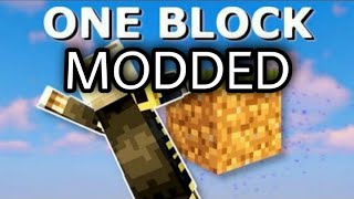 How to download one block modded in your minecraft pe [upl. by Tallie823]