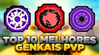 TOP 10 MELHORES GENKAIS PARA PVP SHINDO LIFE [upl. by Ttevi]