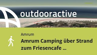 Amrum Camping über Strand zum Friesencafe am 10042022 111030 [upl. by Lemon]