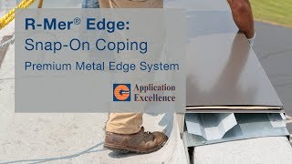 Metal SnapOn Coping RMer Edge Coping  Application Excellence [upl. by Akinak862]