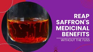 Sip Your Way to Health Daily Saffron Drink Prep [upl. by Aneri560]