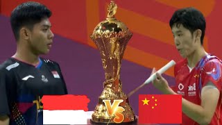 INA VS CHN  Suhandinata Cup Finals Badminton BWF World Junior Mixed Team Championships 2024 [upl. by Savihc]