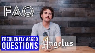 FAQ Angelus Product QuestionsAnswered  Angelus Products QampA [upl. by Tlok233]