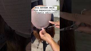 Wig Revamp Hack  Wig Tutorial shorts wigtutorial [upl. by Maria]