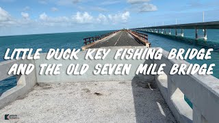 Visiting the end of the Old Seven Mile Bridge in the Florida Keys at Little Duck Key [upl. by Romilda]