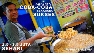 Modal Sabar Usaha Kreatif Kentang Goreng Lebih 7 Tahun  KENTANG BORNEO Inspirasi Bisnis [upl. by Nimrac]