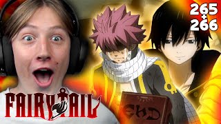 ETHERIOUS NATSU DRAGNEEL  Fairy Tail Episode 265 amp 266 Reaction [upl. by Nashom618]