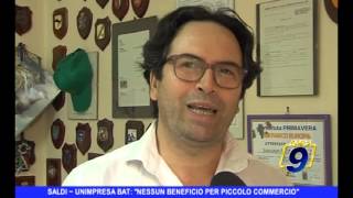 SALDI  Unimpresa BAT nessun beneficio per piccolo commercio [upl. by Dallon]