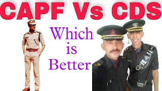 CAPF AC and CDS Comparison  Exam Level  Job Profile  by Parmar sir [upl. by Coco]